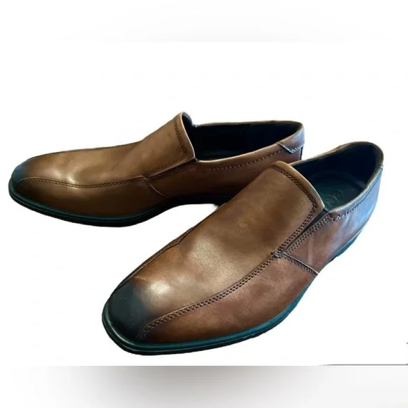 Ecco | Shoes | Ecco Minneapolis Slip On Leather Loafers  display picture 3